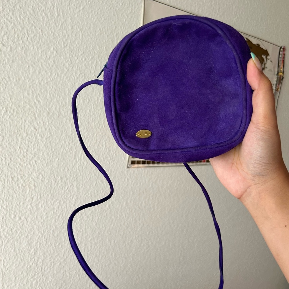 Purple Vintage Valentino Suede Women's Bag